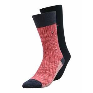 Tommy Hilfiger Underwear Ponožky  červená / tmavomodrá / zmiešané farby