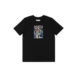 Abercrombie & Fitch T-Shirt  čierna / zmiešané farby