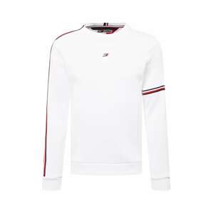 Tommy Sport Sport-Sweatshirt 'TAPE SEASONAL CREW'  biela