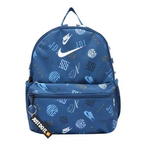 Nike Sportswear Batoh 'Brasilia'  modrá / biela / dymovo modrá / čierna / kaki