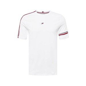 Tommy Sport Funkčné tričko 'TAPE SEASONAL T-SHIRT'  biela