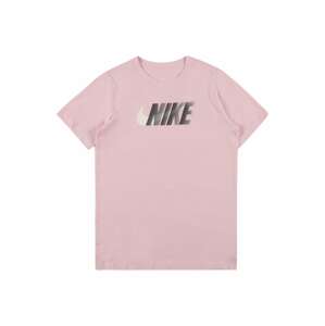 Nike Sportswear Tričko  svetloružová / čierna / biela
