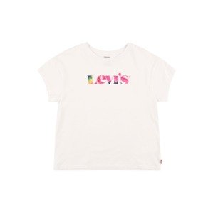 LEVI'S Tričko  biela / ružová / fialová