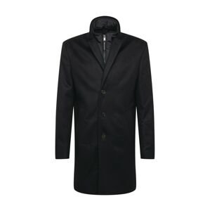 BOSS Prechodný kabát  čierna