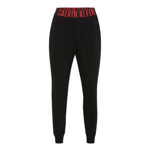 Calvin Klein Underwear Pyžamové nohavice  červená / čierna