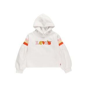 LEVI'S Sweatshirt  biela / oranžová / ružová / žltá