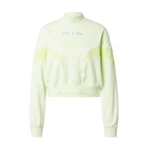 Nike Sportswear Sweatshirt  pastelovo zelená / pastelovo žltá