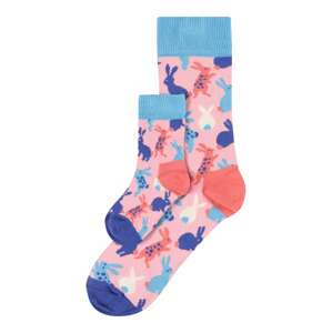 Happy Socks Ponožky 'Mini & Me Bunny Gift Set'  ružová / modrá