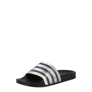 ADIDAS ORIGINALS Plážové / kúpacie topánky 'Adilette'  svetlofialová / čierna