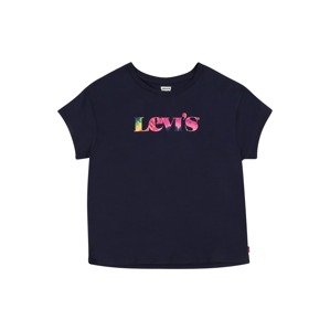 LEVI'S T-Shirt  námornícka modrá / ružová / žltá / zelená