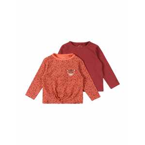 s.Oliver Shirt  oranžová / pastelovo červená / ružová