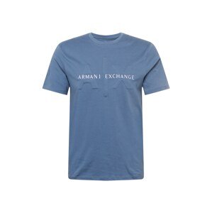 ARMANI EXCHANGE T-Shirt  biela / modrosivá