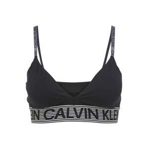 Calvin Klein Performance Sport-BH  biela / čierna
