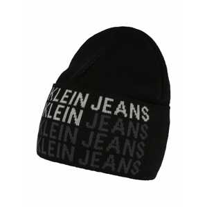 Calvin Klein Jeans Čiapky  čierna / sivá / svetlosivá