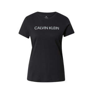 Calvin Klein Performance Sportshirt  čierna / svetlosivá