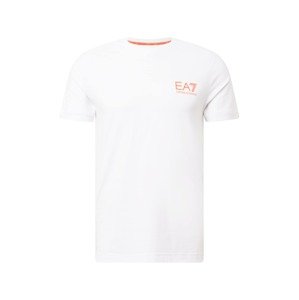 EA7 Emporio Armani Funkčné tričko  biela / koralová