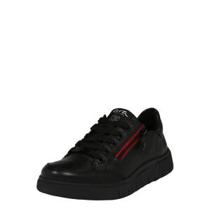 ARA Sneaker 'ROM'  čierna / červená