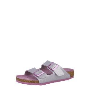 BIRKENSTOCK Sandále 'Arizona'  fialová / strieborná