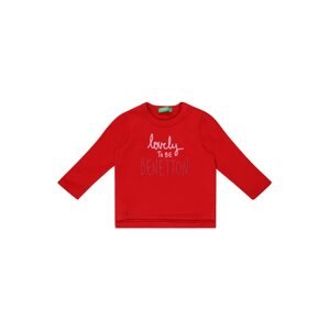 UNITED COLORS OF BENETTON Sweatshirt  červená / ružová