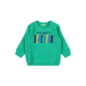 UNITED COLORS OF BENETTON Sweatshirt  zelená / modrá / námornícka modrá / žltá