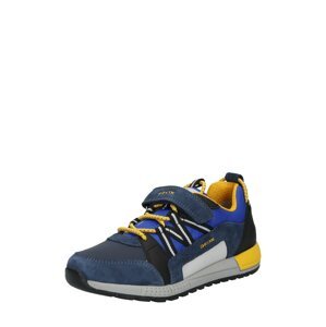GEOX Sneaker 'ALBEN'  žltá / námornícka modrá / modrá