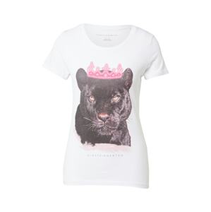 EINSTEIN & NEWTON Shirt 'Puma'  biela / ružová / čierna