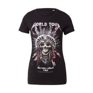 EINSTEIN & NEWTON Tričko 'World Tour'  zmiešané farby / čierna