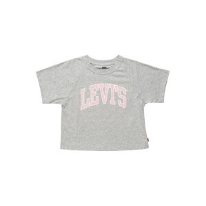 LEVI'S Tričko  ružová / biela / sivá melírovaná