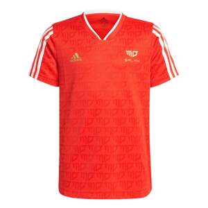 ADIDAS PERFORMANCE Funkčné tričko 'Salah Football-Inspired'  červená / biela / horčicová