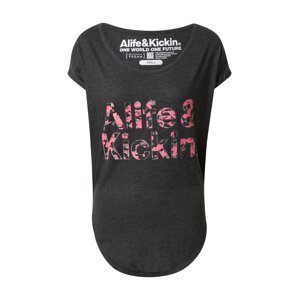 Alife and Kickin Shirt 'Selina'  čierna / zmiešané farby