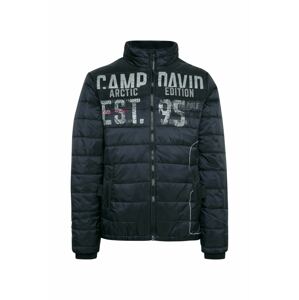 CAMP DAVID Zimná bunda  tmavomodrá / sivá
