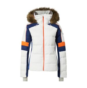 ROXY Outdoorová bunda 'SNOW BLIZZARD'  biela / modrá / oranžová
