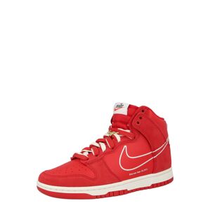 Nike Sportswear Členkové tenisky  červená / biela