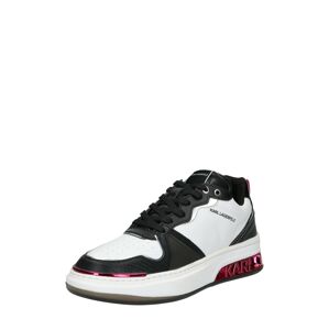 Karl Lagerfeld Sneaker 'ELEKTRA'  biela / čierna / ružová