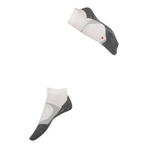 FALKE Športové ponožky  červená / sivá / tmavosivá / prírodná biela