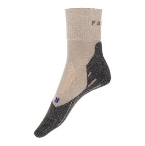 FALKE Športové ponožky 'TK2 ShCoW'  tmavobéžová / čierna melírovaná