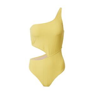 Cotton On Body Jednodielne plavky  žltá