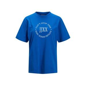 JJXX Tričko  modrá / biela