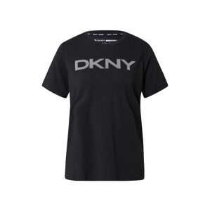 DKNY Performance Shirt  čierna / biela