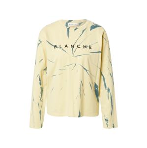 Blanche Shirt  žltá / pastelovo zelená / čierna
