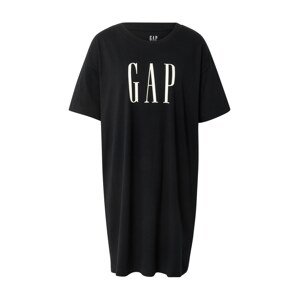 Gap Tall Šaty  čierna / biela