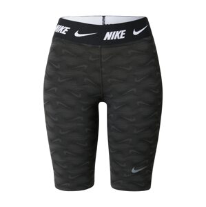 Nike Sportswear Športové nohavice  grafitová / tmavosivá / čierna / biela