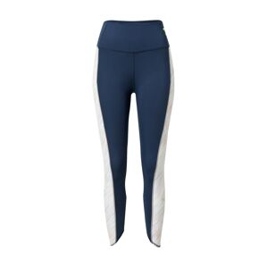 PUMA Športové nohavice  modrá / svetlozelená