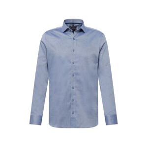 OLYMP Košeľa 'Level 5'  modrosivá / biela