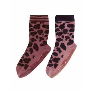 EWERS Ponožky  čierna / burgundská / tmavomodrá / rosé / ružová