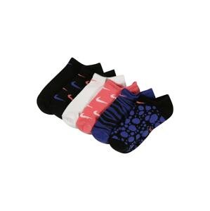 Nike Sportswear Ponožky  fialová / ružová / čierna / biela