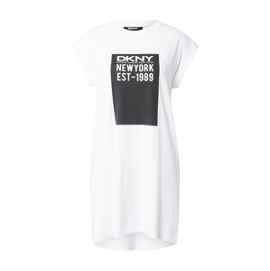 DKNY Oversize tričko  biela / čierna