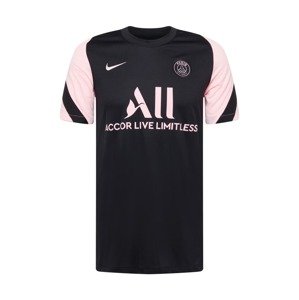 NIKE Funkčné tričko 'Paris Saint-Germain Strike Away'  čierna / ružová
