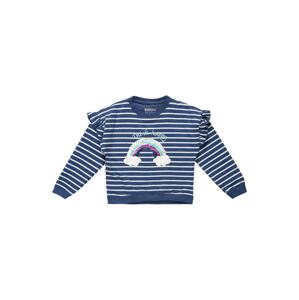 STACCATO Sweatshirt  námornícka modrá / biela / vodová / fialová