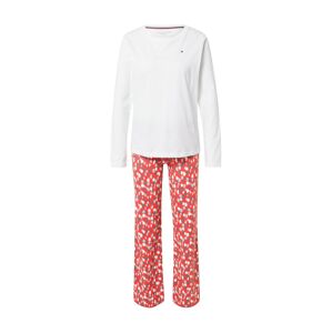 Tommy Hilfiger Underwear Pyžamo  biela / červená / zmiešané farby
